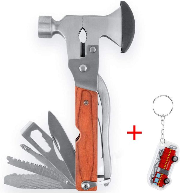 Alpinewolf Stainless Steel 16-in-1 Portable Multi-Functional Hatchet Tool