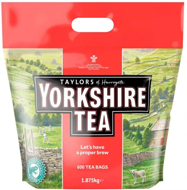 Yorkshire Tea Bags 1.875 Kg (600 tea bags)